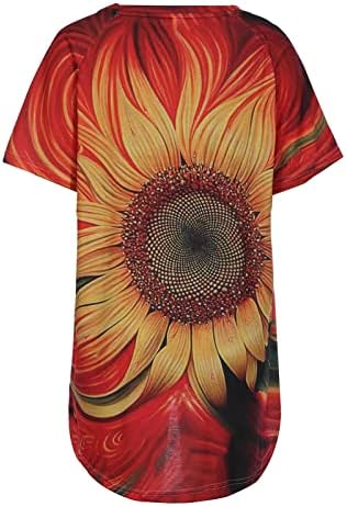 Sonbahar Yaz Gömlek kadın kıyafetleri Moda Kısa Kollu Pamuk Ekip Boyun Grafik Rahat Üst Tee Bayanlar için A3 A3