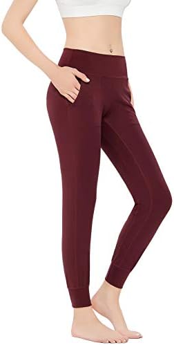 Starlemon Joggers Kadınlar için Cepler ile, Yüksek Bel Yoga Sweatpants Spor Egzersiz Eğitimi Koşu Bayan dinlenme pantolonu