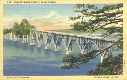 North Bend, Oregon Kartpostalı