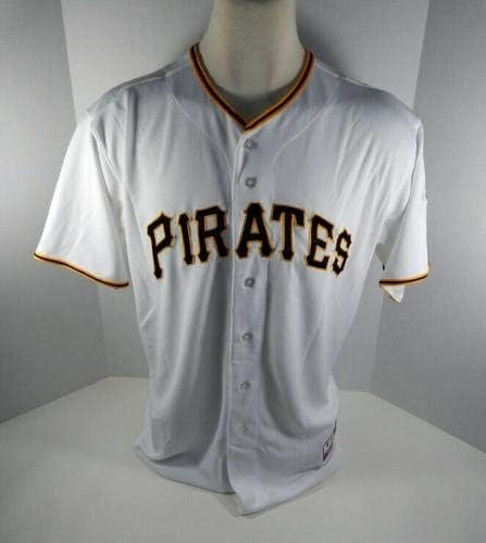 2015 Pittsburgh Pirates Collin Balester Oyun Verilmiş Beyaz Forma PİTT33259 - Oyun Kullanılmış MLB Formaları