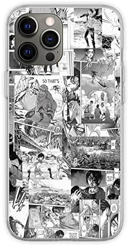 Levi Saldırı Telefon Kılıfı ile Uyumlu iPhone 11 Durumda Ackerman Manga Kolaj Titan Yumuşak TPU Baskı Saf Temizle