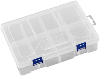 Alipis Takı Organizatör Tepsi Taşınabilir Mücevher Kutusu 2 ADET Plastik Organizatör temizle saklama kutuları takı