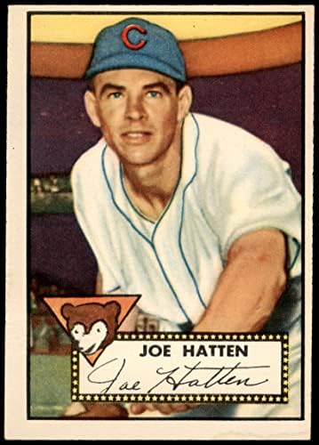 1952 Topps 194 Joe Hatten Chicago Cubs (Beyzbol Kartı) VG/ESKİ Yavrular