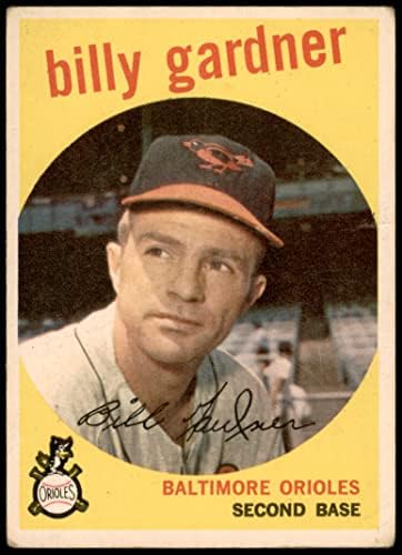 1959 Topps 89 Billy Gardner Baltimore Orioles (Beyzbol Kartı) Dekanın Kartları 2-İYİ Orioles