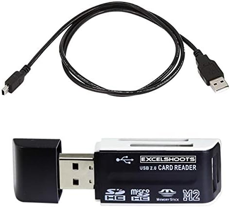 Excelshoots USB kablosu Nikon D3100 kamera için Çalışır ve Nikon D3100 + Excelshoots kart Okuyucu için USB Bilgisayar