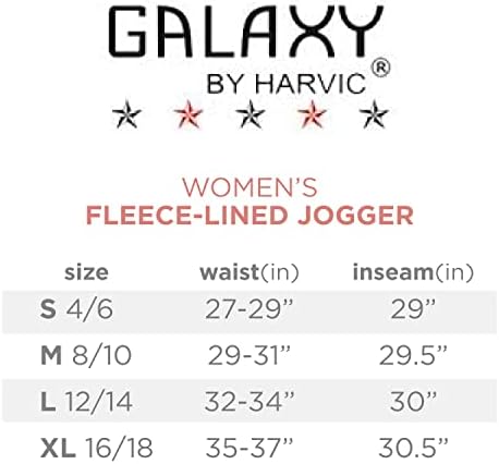 Galaxy Harvic kadın Sweatpants - 3 Paket Aktif Polar koşucu cepli pantolon-Artı Boyutu Sweatpants Kadınlar için (S-3XL)