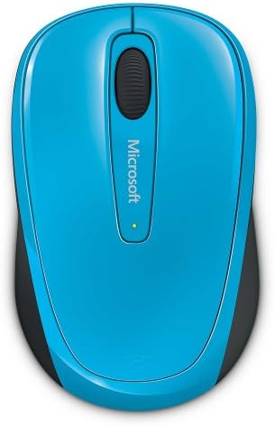 Microsoft 3500 Kablosuz Mobil Fare-Mavi Mavi .Rahat tasarım, Sağ / Sol El Kullanımı, Kablosuz, PC/Dizüstü/Masaüstü