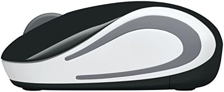 Logitech Kablosuz Mini Fare M187 Ultra Taşınabilir, 1000 DPI Optik İzleme, 3 Düğmeli, PC / Mac / Dizüstü Bilgisayar-Siyah