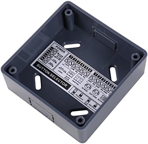 UHPPOTE Paslanmaz Çelik Panel Otomatik Kapı Düğmesi Şifre ile LED Anahtarı Seçici Sensörü