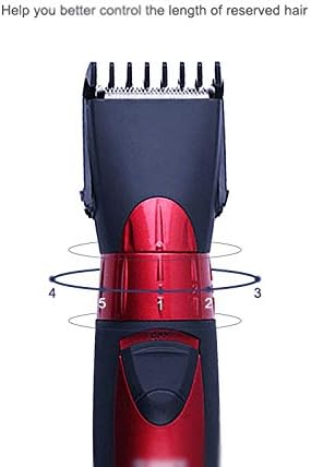 SDFGH Profesyonel Saç Kesme Ayarlanabilir Elektrikli Saç Kesme Su Geçirmez Tıraş Makinesi Şarj Edilebilir Düzeltici
