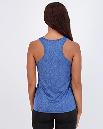 5'li Kadın Racerback Kolsuz Bluz Kuru Kesim Atletik Performans Yoga Aktif Giyim (Büyük Beden Olarak Mevcuttur)