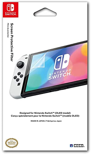 HORİ Ekran Koruyucu Filtre (OLED Modeli) - Resmi Lisanslı-Nintendo Switch
