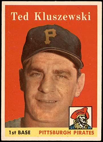 1958 Topps 178 Ted Kluszewski Pittsburgh Korsanları (Beyzbol Kartı) VG / ESKİ + Korsanlar