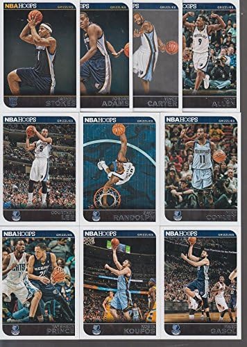 Memphis Grizzlies 2014 2015 Çemberler Basketbol Marka Yeni Fabrika Mühürlü Takım Seti