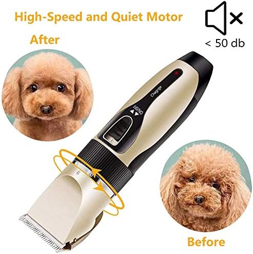 TREXD Köpek Saç Düzeltici Pet Profesyonel Bakım Makinesi Aracı USB Şarj Edilebilir Elektrikli Traş Makineleri Saç