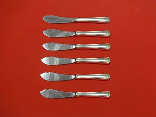 John & Priscilla Westmorland tarafından Gümüş Alabalık Bıçak Seti 6 adet Özel