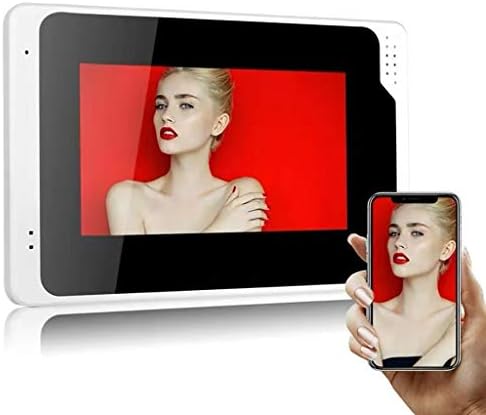Tyoo Video Kapı Zili Polifonik Zil Sesi ile HD Görüntülü İnterkom Kızılötesi Gece görüş Ev Güvenliği için uygun Destek