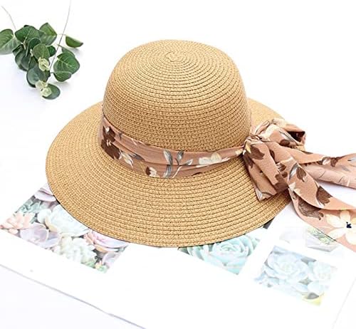 Kadın Ilmek Melon Şapka Yaz Geniş Ağız Güneş Hasır plaj şapkası Katlanabilir Bayanlar Şapkalar Breatahble Hafif
