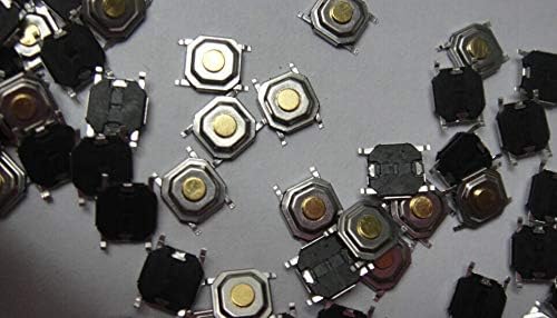 Metal düğmeler ROHS 4 * 4 * 1.6 mm mikroswitch İnceliğini Anahtarı, H; 1.6 mm ve orijinal