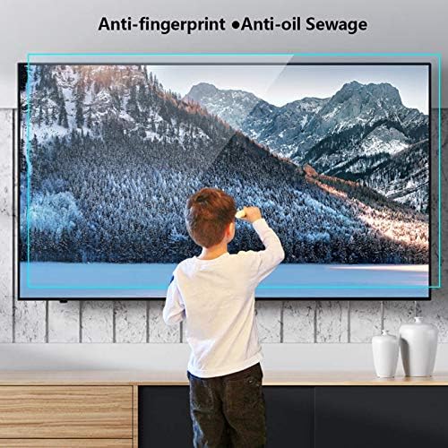 KELUNİS Anti mavi ışık TV ekran koruyucu için 32-65 inç TV, Parlama önleyici LCD ekran koruyucu Film, Bilgisayar göz