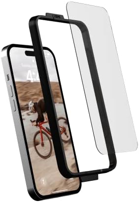 URBAN ARMOR GEAR UAG iPhone 14 Pro Kılıf 6.1 Monarch Pro Silver - MagSafe Koruyucu Kapak ve 6.1 Premium Temperli Cam