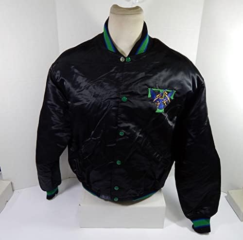1990'lar Trenton Gök Gürültüsü Bombası 20 Oyun Kullanılmış Siyah Tezgah Ceketi XL DP44030 - Oyun Kullanılmış MLB