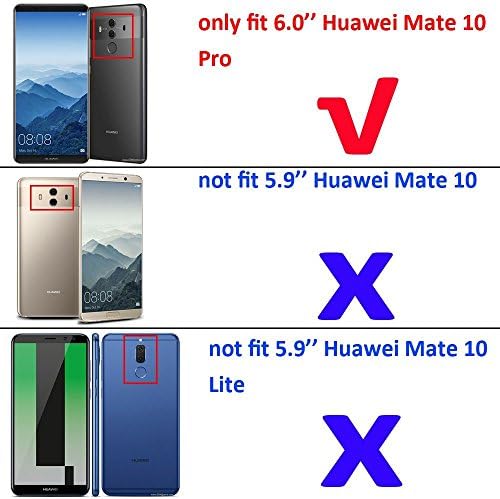 Huawei Mate 10 Pro için SCİMİN hibrid kılıf, Huawei Mate 10 Pro için darbeye dayanıklı Kapak, Huawei Mate 10 Pro için
