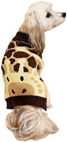 Moda Pet / Zürafa Köpek Kazak / Kahverengi / Köpek Kazak Büyük