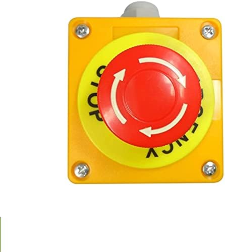 EZZON Ekipmanları Asansör Asansör Acil Durdurma Mantar basmalı düğme anahtarı Kutusu Su Geçirmez Toz Geçirmez NO +