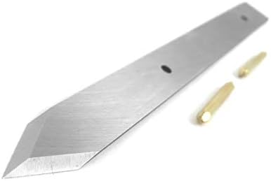Mikov V2003012 İşlenmeyen İnce Bıçak Çift Konik İşaretleme Bıçağı Kiti 0.060 İnç Kalınlığında Bıçak 1/2 İnç Genişliğinde