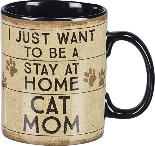 Kupa-Sadece Evde Kalmak istiyorum Kedi Anne