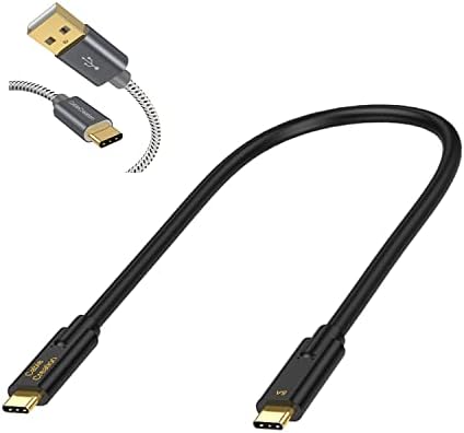 Paket-2 Ürün: USB A'dan C'ye Kablo 1.6 ft + USB C'den C'ye 1FT 10 Gbps 100 w