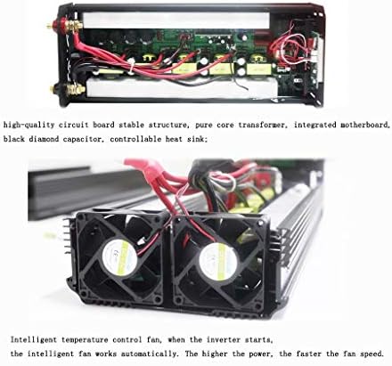 Met lcx güç inverteri Saf Sinüs Wave6000W, 48V Dönüştürücü LCD Ekran, 12V-220V İnvertörler ve Değişim