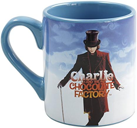 Gümüş Buffalo Charlie ve Çikolata Fabrikası Film Seramik 14 Ons Kahve Kupa