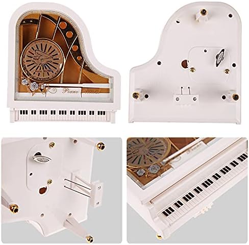 DOBA Yeni Romantik Klasik Piyano Modeli Müzik Kutusu Dans Balerin El Krank Müzik Kutuları Doğum Günü Düğün Aşk Hediye
